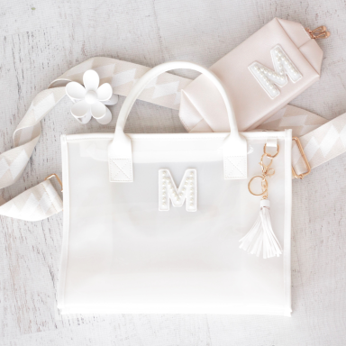 Monogram Stadium Tote Bag